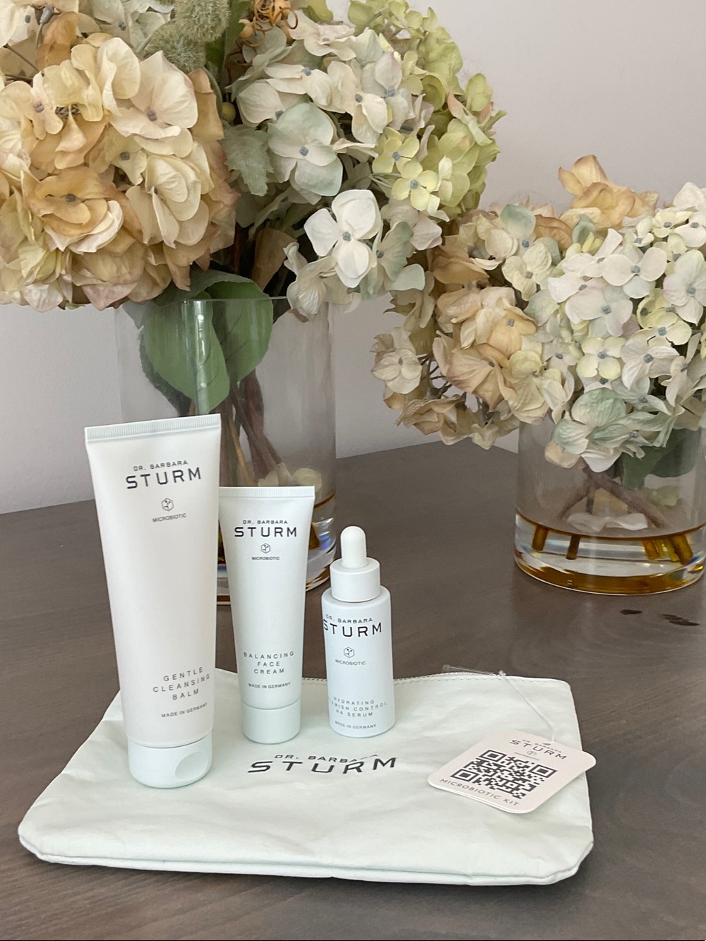 Dr. Barbara Sturm 3-piece Microbiotic Kit.